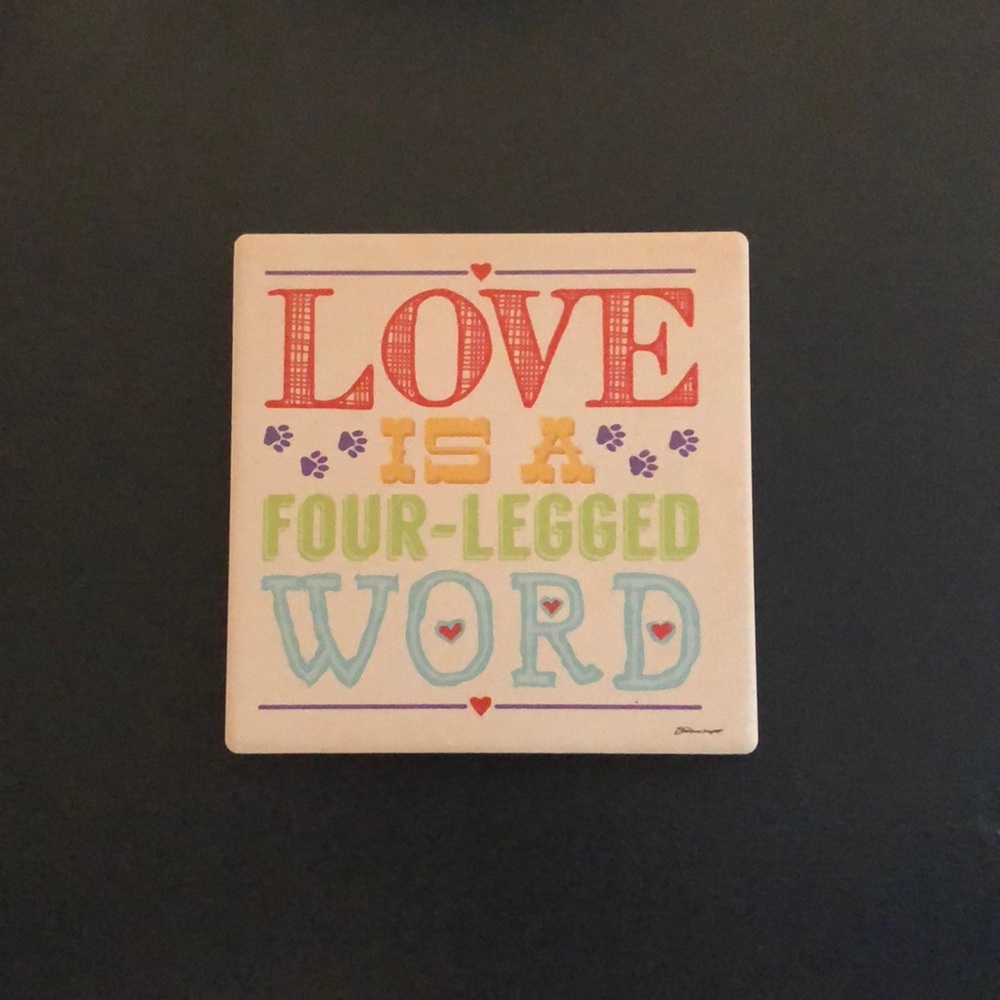 Large Pet Lover Coaster